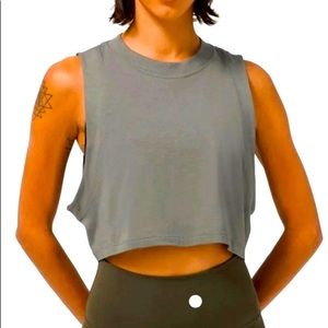 Lululemon Sage Crop Tank